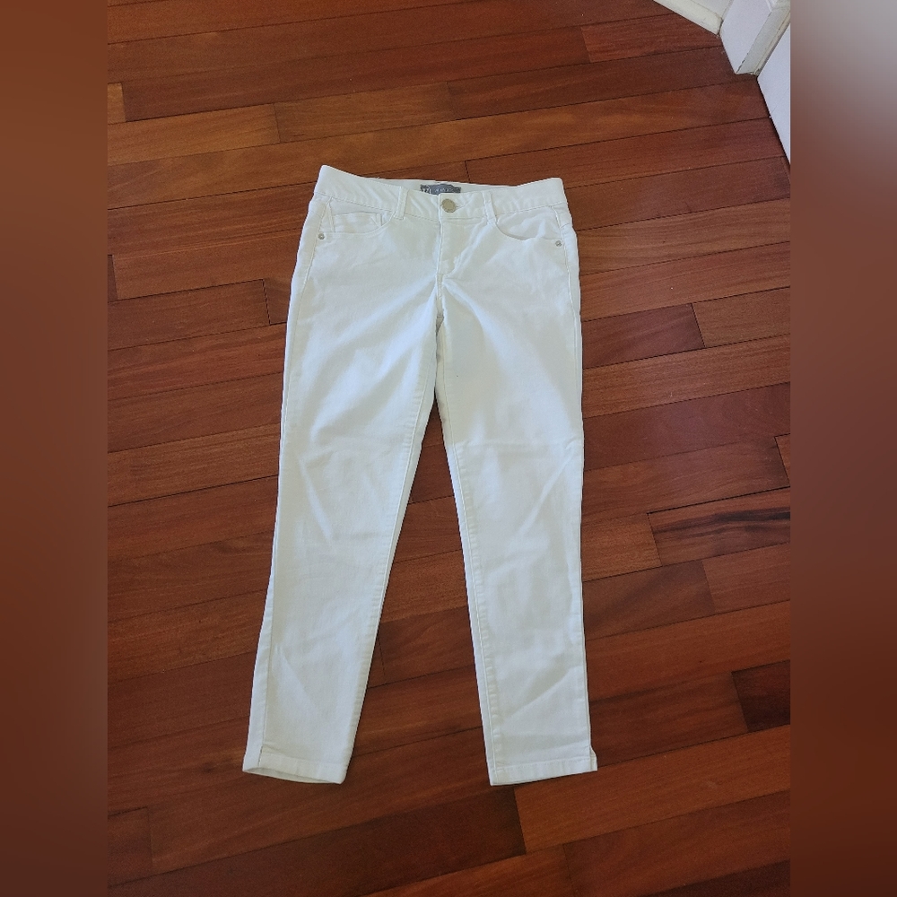 Wit & Wisdom absolution white ankle pants twill womens size 6